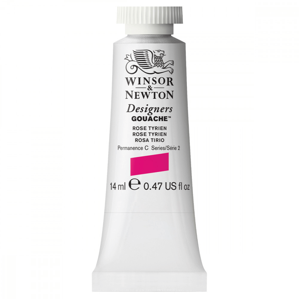 Tinta Guache Winsor & Newton Designers 14ml S2 593 Rose Tyrien